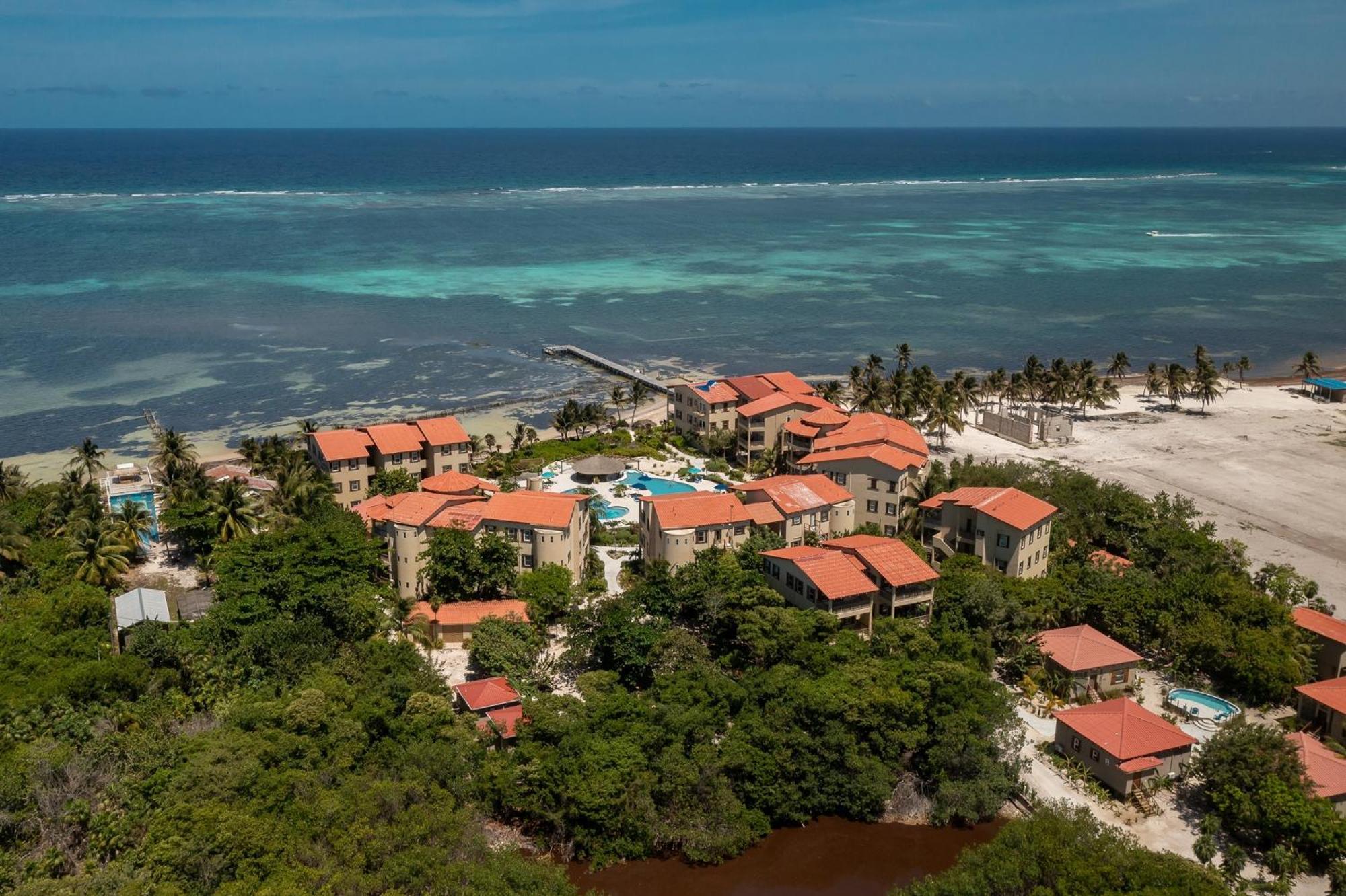 Residences At Barrier Reef 4C Oceanview 2 Bedroom By Stay Floreo San Pedro  Exterior photo