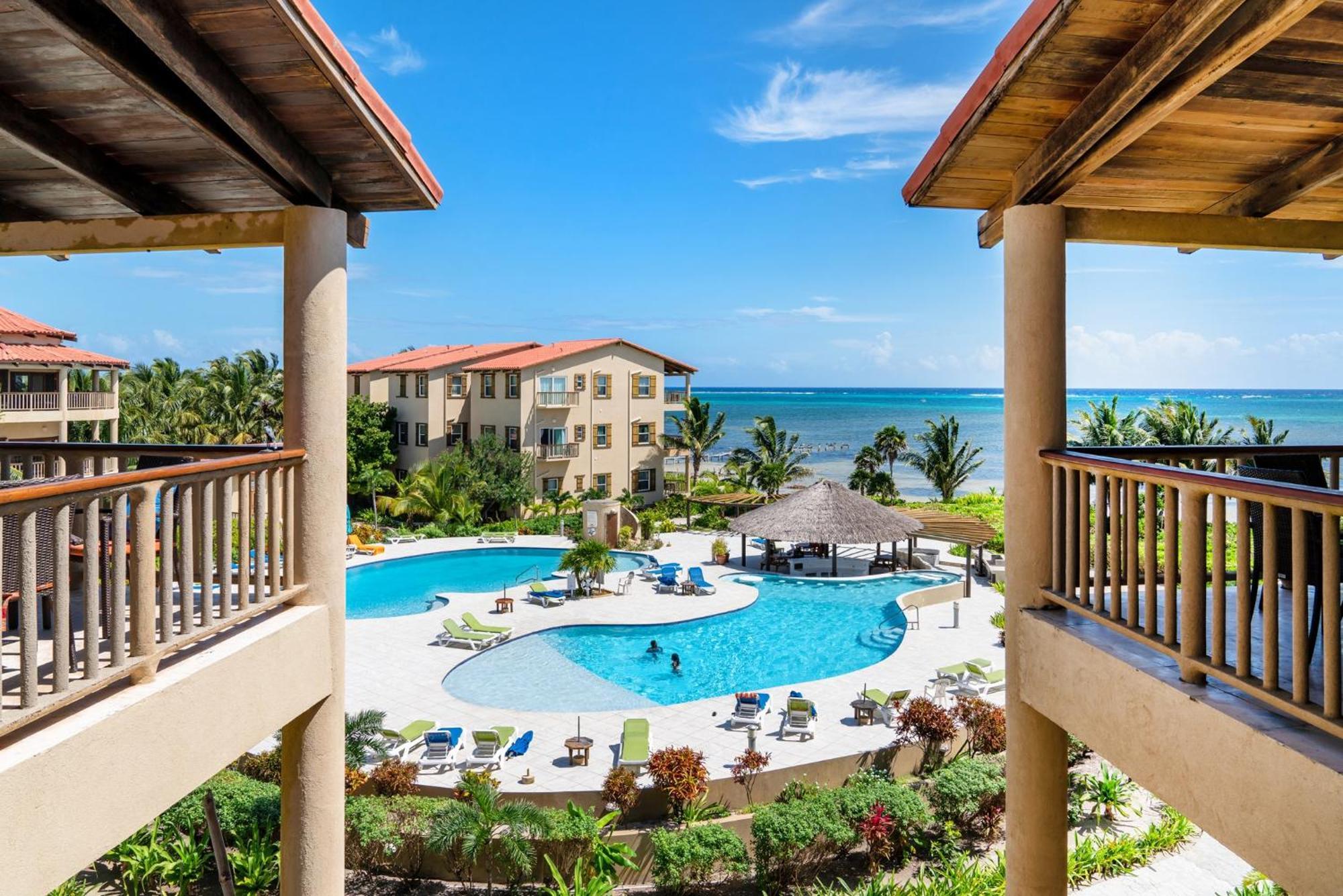 Residences At Barrier Reef 4C Oceanview 2 Bedroom By Stay Floreo San Pedro  Exterior photo